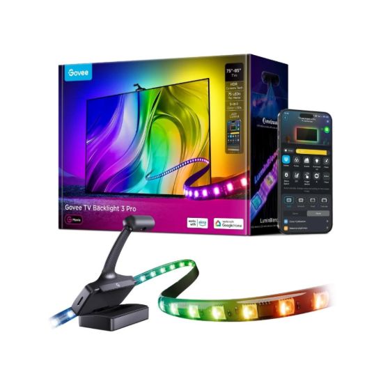 Obrázek Govee TV Backlight 3 Pro 75- 85" SMART LED podsvícení RGBIC