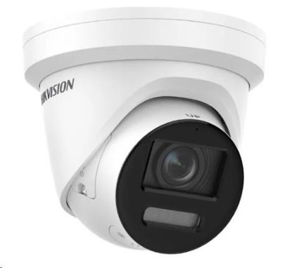 Obrázek HIKVISION DS-2CD2387G2-LSU/SL(2.8MM)(C)(O-STD), 8MPix IP Turret ColorVu AcuSense kamera; LED 30m, WDR 130dB, Audio, Alar