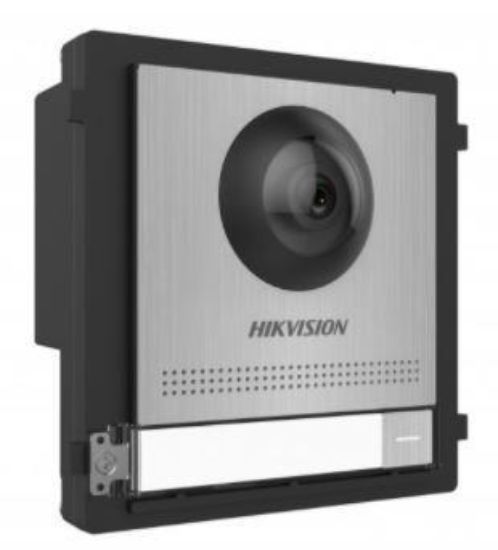 Obrázek Hikvision DS- KD8003- IME1(B)/ S, Modul IP interkomu 1- tlačítkový s kamerou; nerez