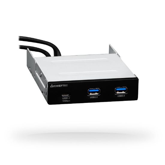 Obrázek CHIEFTEC MUB- 3003C, čelní panel s 1x USB Type- C a 2x USB Type- A