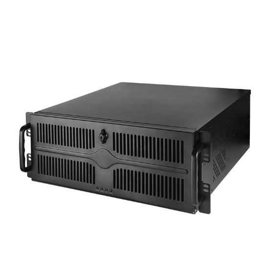 Obrázek CHIEFTEC skříň Rackmount 4U ATX/ mATX, UNC- 409S- B- OP, bez zdroje, černá