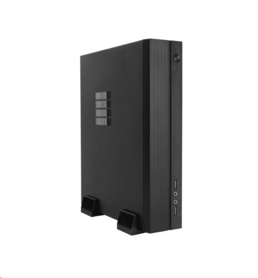 Obrázek CHIEFTEC skříň Compact Series/ mini ITX, IX- 06B- 120W, Black, 120W adaptér