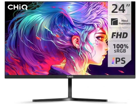 Obrázek CHiQ MT 24F650 24", FHD, 75 Hz, Frameless, černý