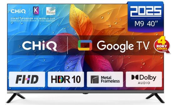 Obrázek CHiQ L40M9G  TV 40", Full HD, smart, Google TV, Dolby Audio, dbx-tv, HDR 10