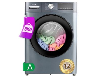 Obrázek Parní pračka 8 kg CHiQ CFL80-14586IM3XA Steam Space Pro + 12 let záruka na motor