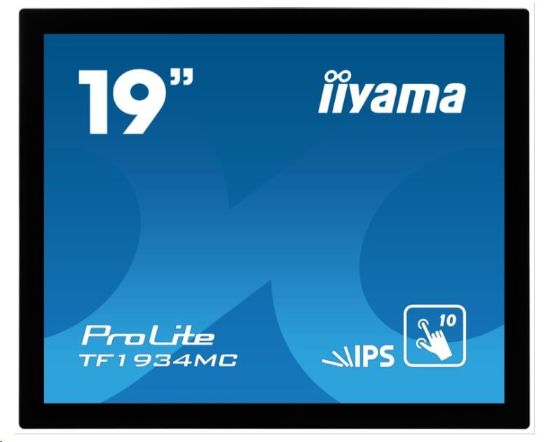 Obrázek iiyama ProLite TF1934MC- B7X, 48.3 cm (19''), Projected Capacitive, 10 TP, black