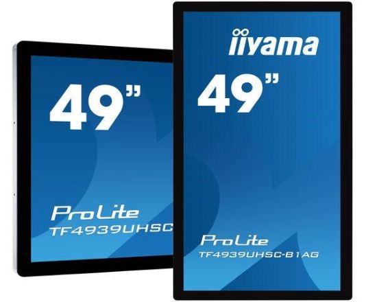 Obrázek iiyama ProLite TF4939UHSC- B1AG, 123 cm (48.5''), Projected Capacitive, 15 TP, 4K, black