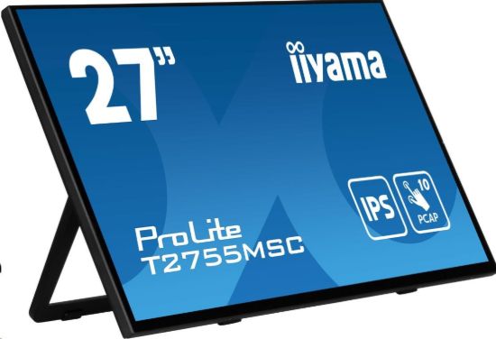 Obrázek Iiyama ProLite T27XX, 68, 6 cm (27''), Projected Capacitive, Full HD, USB, kit (USB), black