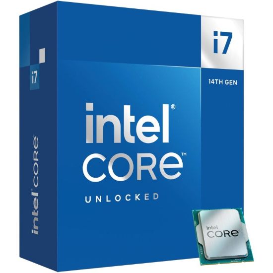Obrázek CPU INTEL Core i7- 14700K, až 5.6GHz, 33MB L3 LGA1700, BOX (bez chladiče)