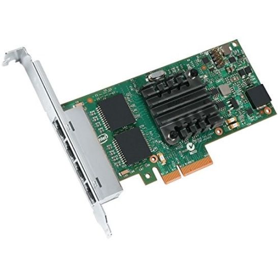 Obrázek BAZAR - Intel Ethernet Server Adapter I350-T4V2, bulk - Poškozený obal (Komplet)