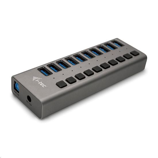 Obrázek i- tec USB 3.0 nabíjecí HUB 10port + Power Adapter 48 W