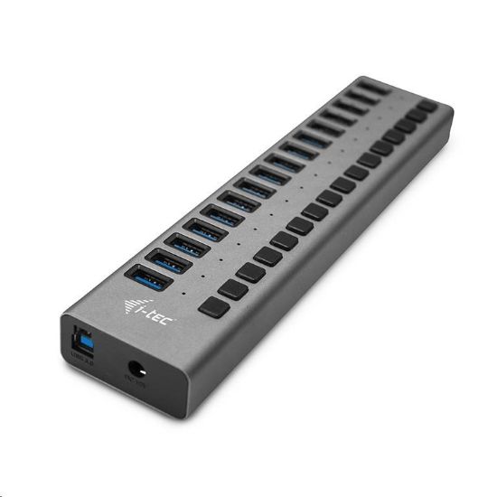 Obrázek i- tec USB 3.0 nabíjecí HUB 16port + Power Adapter 90 W