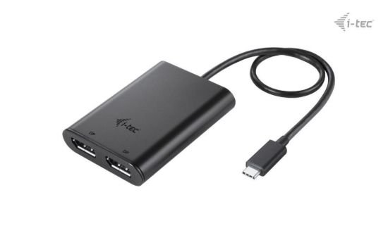 Obrázek i- tec USB- C Dual 4K/ 60Hz (single 8K/ 30Hz) DP Video Adapter