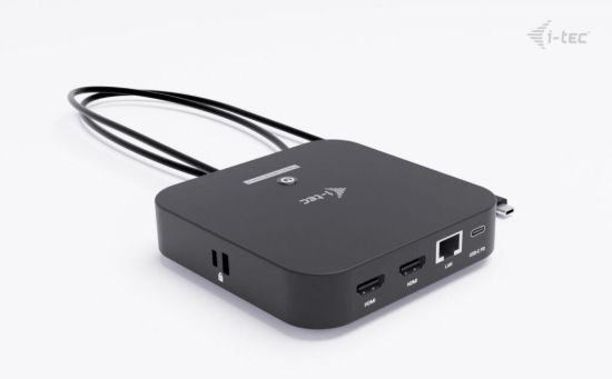 Obrázek i- tec USB- C Dual HDMI Docking Station, Power Delivery 100W