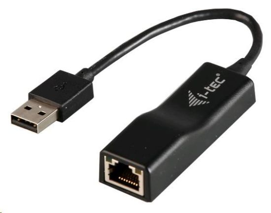 Obrázek BAZAR - i-tec USB 2.0 Fast Ethernet Adapter - Poškozený obal (Komplet)