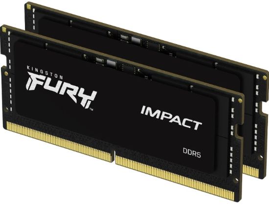 Obrázek KINGSTON SODIMM DDR5 16GB (Kit of 2) 4800MT/ s CL38 FURY Impact
