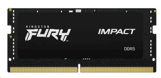 Obrázek KINGSTON SODIMM DDR5 16GB 4800MT/ s CL38 FURY Impact