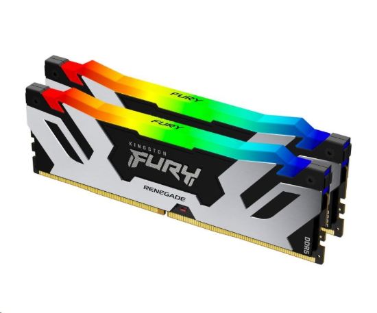 Obrázek KINGSTON DIMM DDR5 32GB (Kit of 2) 7200MT/ s CL38 FURY Renegade RGB XMP