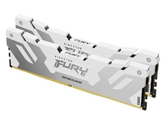 Obrázek KINGSTON DIMM DDR5 32GB (Kit of 2) 7200MT/ s CL38 FURY Renegade Bílá XMP