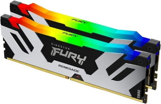 Obrázek KINGSTON DIMM DDR5 96GB (Kit of 2) 6400MT/ s CL32 FURY Renegade RGB XMP