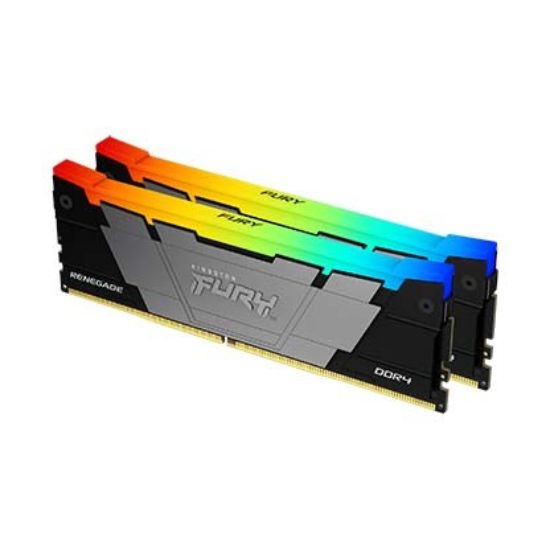 Obrázek KINGSTON DIMM DDR4 32GB (Kit of 2) 3200MT/ s CL16 1Gx8 FURY Renegade RGB