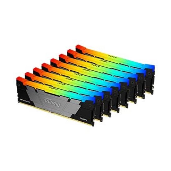Obrázek KINGSTON DIMM DDR4 256GB(Kit of 8) 3200MT/ s CL16 FURY Renegade RGB