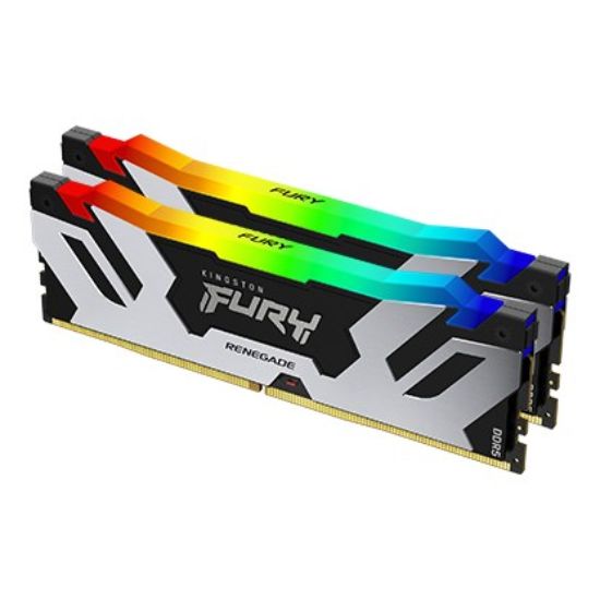 Obrázek KINGSTON DIMM DDR5 64GB(Kit of 2) 6400MT/ s CL32 FURY Renegade RGB XMP