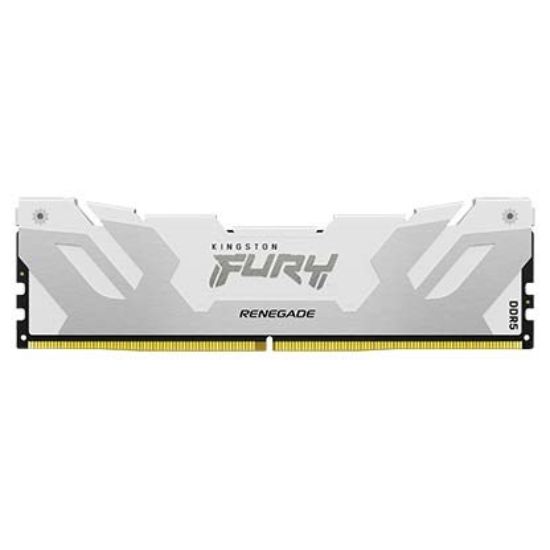 Obrázek KINGSTON DIMM DDR5 16GB 7600MT/ s CL38 FURY Renegade White XMP