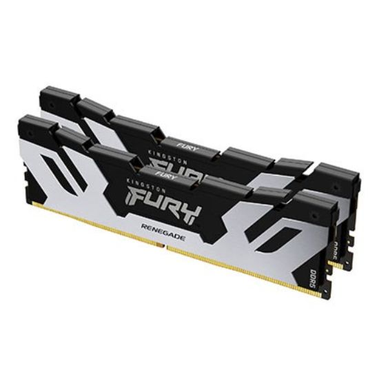 Obrázek KINGSTON DIMM DDR5 32GB(Kit of 2) 8000MT/ s CL38 FURY Renegade Silver XMP