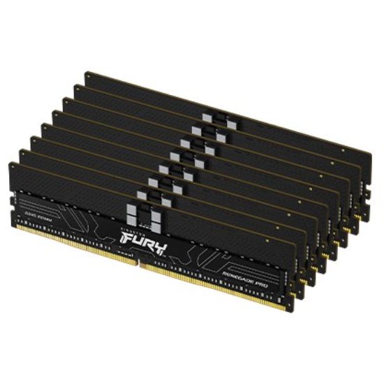 Obrázek KINGSTON DIMM DDR5 256GB(Kit of 8) 6000MT/ s ECC Reg FURY Renegade Pro XMP