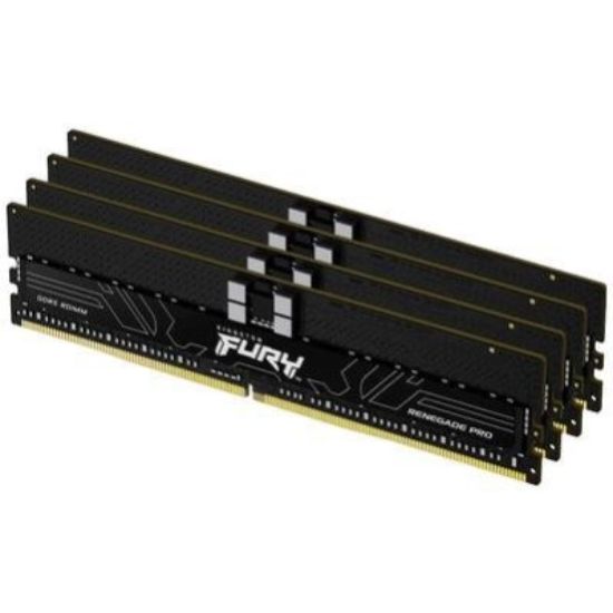 Obrázek KINGSTON DIMM DDR5 128GB (Kit of 4) 5600MT/ s CL28 ECC 2Rx8 FURY Renegade Pro EXPO