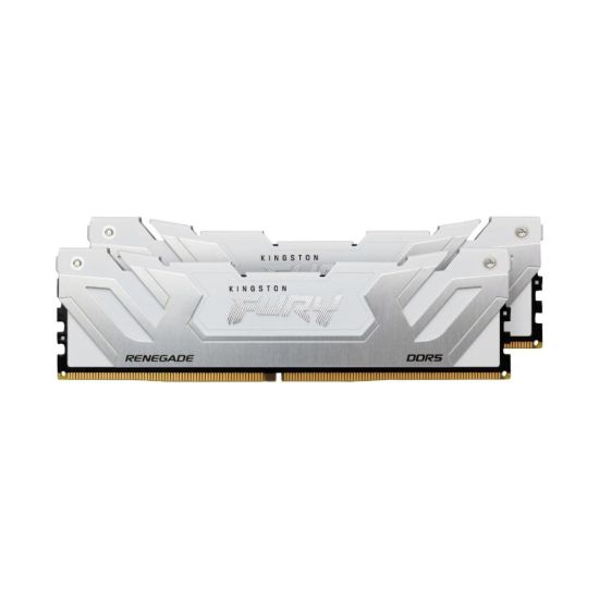 Obrázek KINGSTON CUDIMM DDR5 48GB (Kit of 2) 8400MT/ s CL40 FURY Renegade White XMP