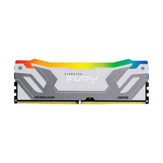Obrázek KINGSTON CUDIMM DDR5 24GB 8800MT/ s CL42 FURY Renegade RGB White