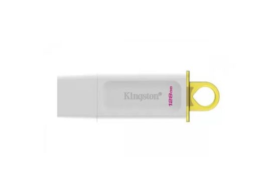 Obrázek Kingston Flash Disk 128GB USB3.2 Gen1 DataTraveler Exodia (White + Yellow)