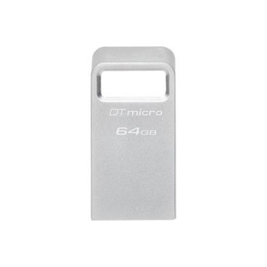 Obrázek Kingston Flash Disk 64GB DataTraveler Micro 200MB/ s Metal USB 3.2 Gen 1