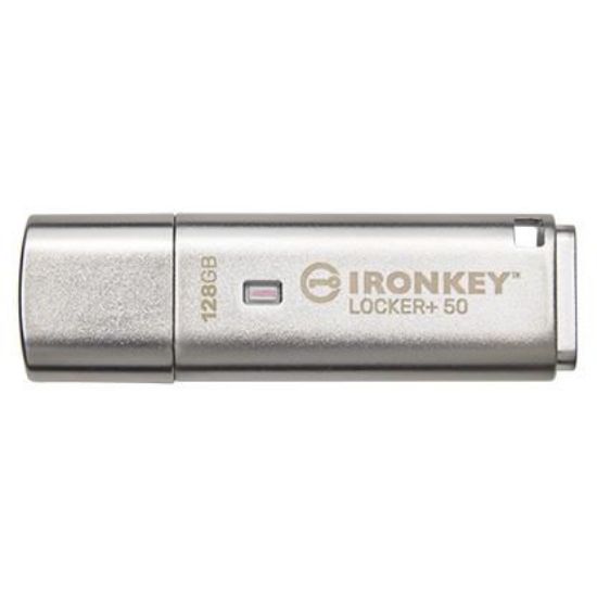 Obrázek Kingston Flash Disk IronKey 256GB IKLP50 IronKey Locker+ 50 AES USB, w/ 256bit Encryption