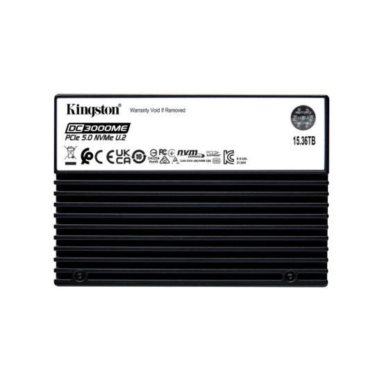 Obrázek Kingston 15, 36TB SSD Data Centre DC3000M (Mixed Use) Enterprise U.2 PCIe 5.0 NVMe Enterprise SSD