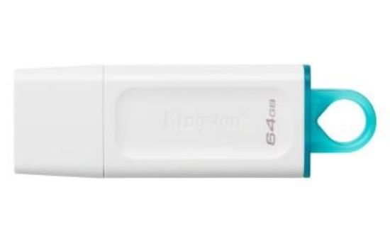 Obrázek Kingston Flash Disk 64GB USB3.2 Gen 1 DataTraveler Exodia (White + Teal)