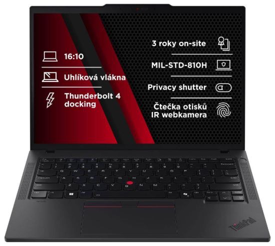 Obrázek LENOVO NTB ThinkPad T14 G5 - Ultra7 155U,14" WUXGA,32GB,1TBSSD,IRcam,W11P