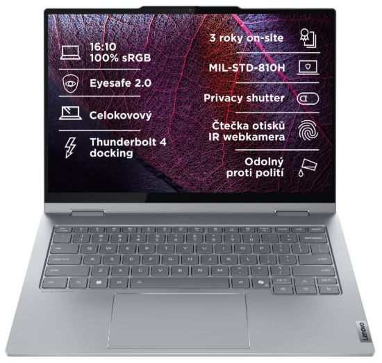 Obrázek LENOVO NTB ThinkBook 14 2-in-1 G5 - Ultra7 255U,14" WUXGA Touch,32GB,1TBSSD,FHD+IRcam,W11P