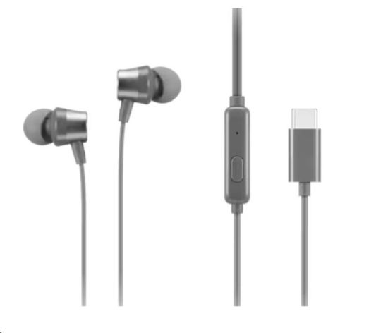 Obrázek LENOVO 300 USB-C Wired In-Ear Headphones