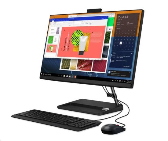 Obrázek LENOVO PC IdeaCentre AIO 3 24ALC6 - AMD Ryzen 5 7430U,23.8" FHD IPS,16GB,512SSD,HDMI,Int. AMD Radeon,W11H,2Y CC