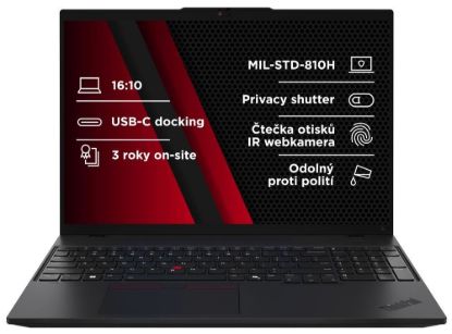 Obrázek BAZAR - LENOVO NTB ThinkPad L16 AMD G1 - Ryzen7 PRO 7735U,16" WUXGA,16GB,1TBSSD,5MP+IRcam,W11P - Poškozený obal