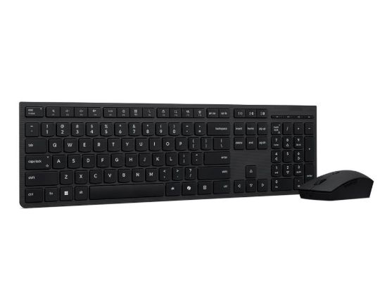 Obrázek LENOVO klávesnice a myš bezdrátová Professional Wireless Rechargeable Keyboard and Mouse Combo AI - CZ/SK