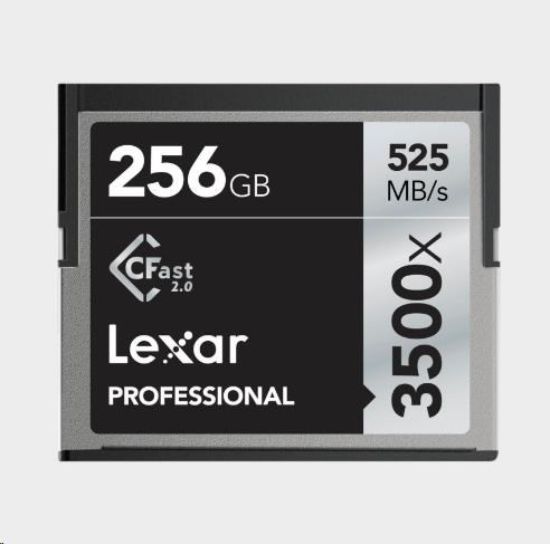 Obrázek Lexar Pro 3500X Cfast (VPG- 130) R525/ W445 256GB