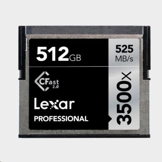Obrázek Lexar Pro 3500X Cfast (VPG- 130) R525/ W445 512GB