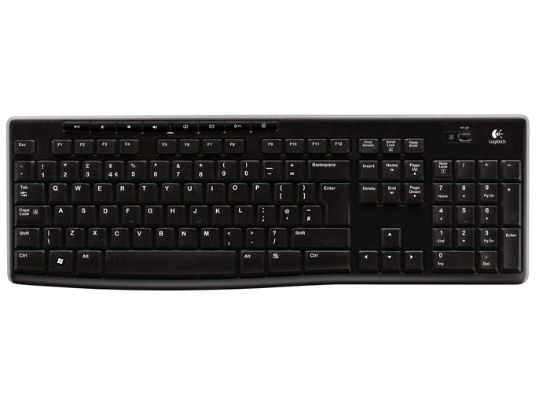 Obrázek Logitech Wireless Keyboard Unifying K270, CZ/ SK