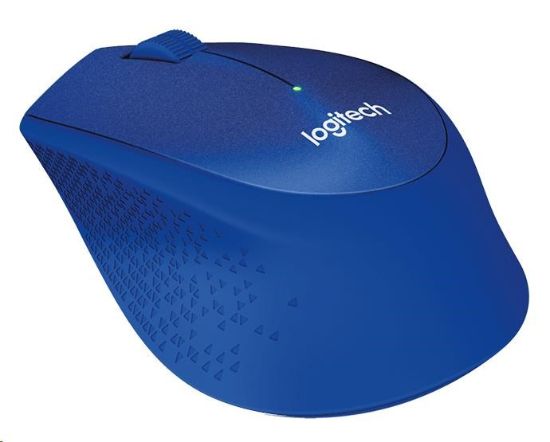 Obrázek Logitech Wireless Mouse M330 Silent Plus, blue