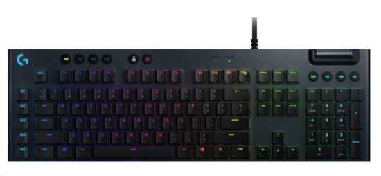 Obrázek Logitech Keyboard G815, Mechanical Gaming, Lightsync RGB, Tacticle, US