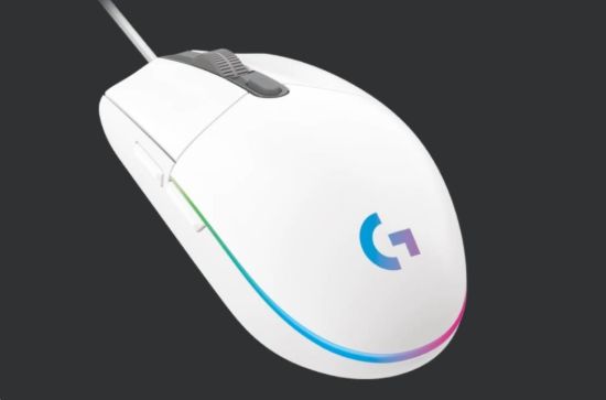 Obrázek Logitech Gaming Mouse G203 LIGHTSYNC 2nd Gen, EMEA, USB, white